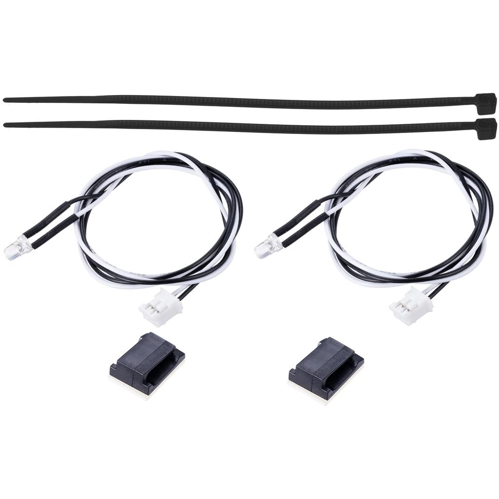 TRZX RC Single Terminal Wire LED Light PH2.0 for Tamiya 1/14 RC Trailer Tractor Truck Accessories (White)