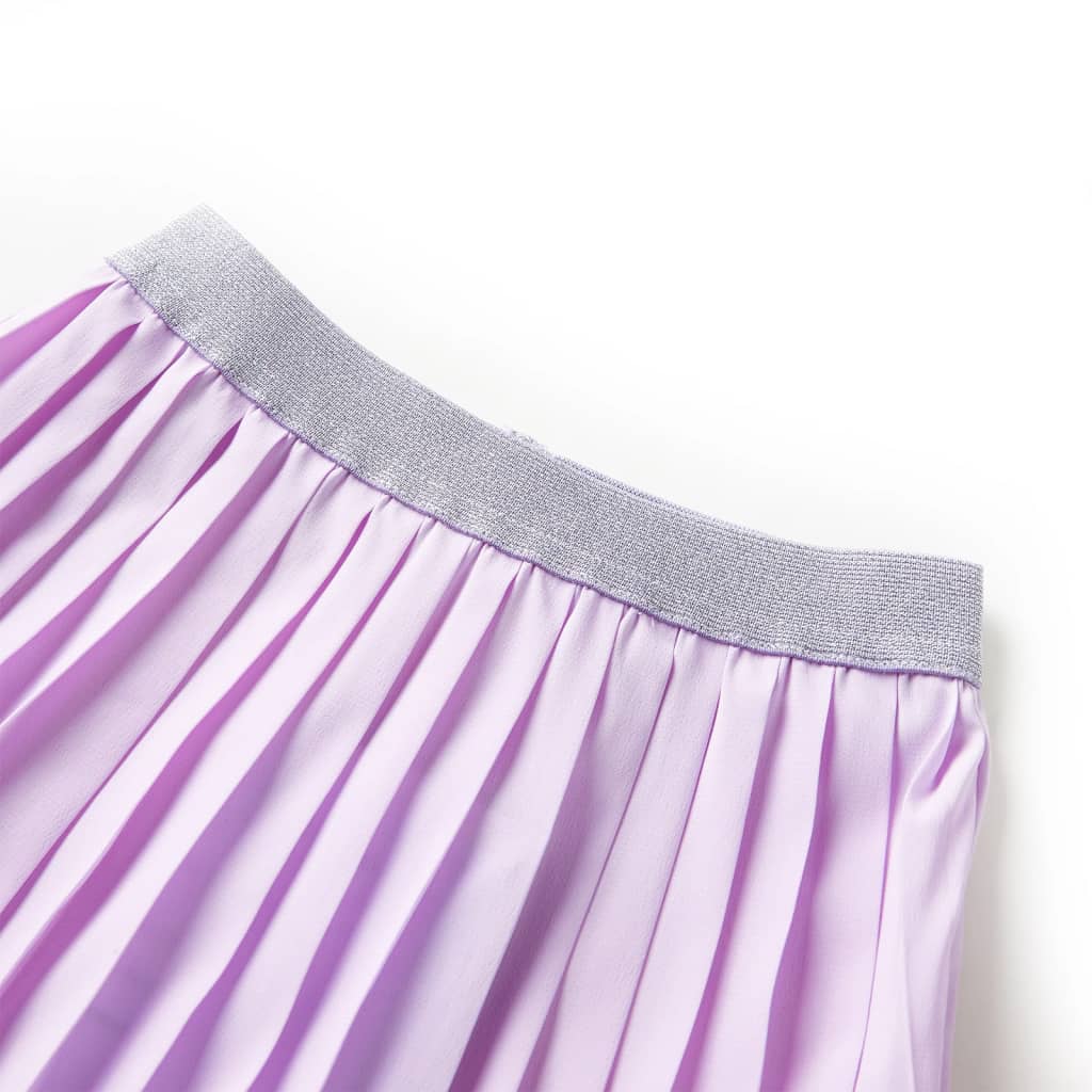 Kids pleated skirt purple size 116