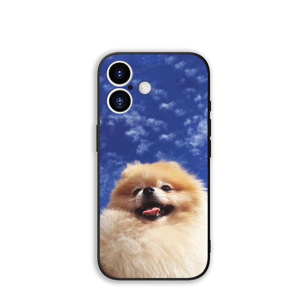 

Funda Coque Cover for Apple iPhone 15 14 16 Plus XS 13 11 12 Pro Max XR X 16E ProMax Phone Case Pomeranian Dog iPhone 15