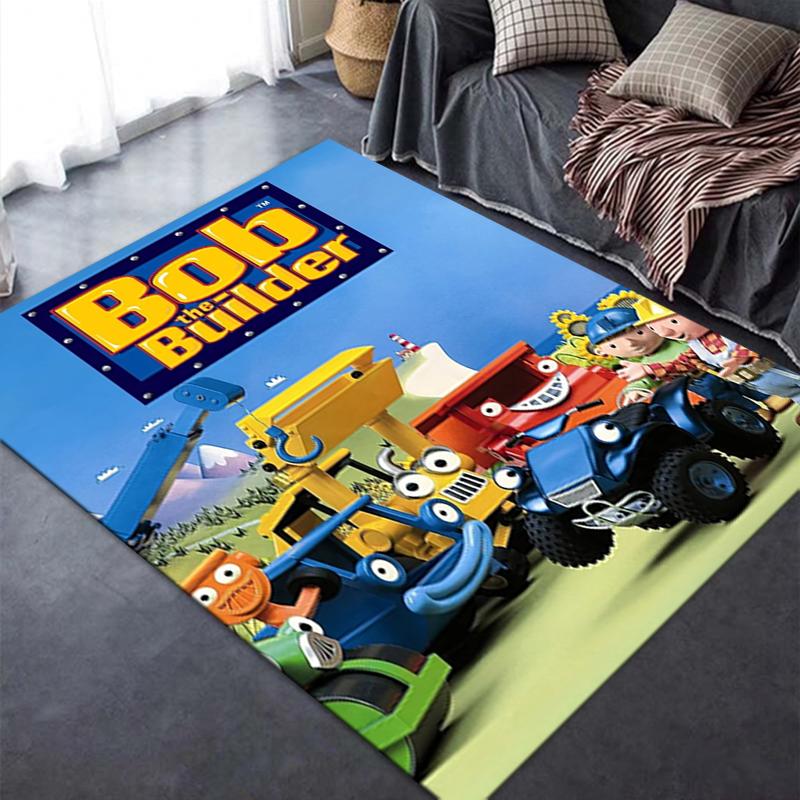 2025 New Bob The Builder Carpet Rug for Living Room Bedroom Home Sofa Decoration,Kids play Non-slip Floor Mat12