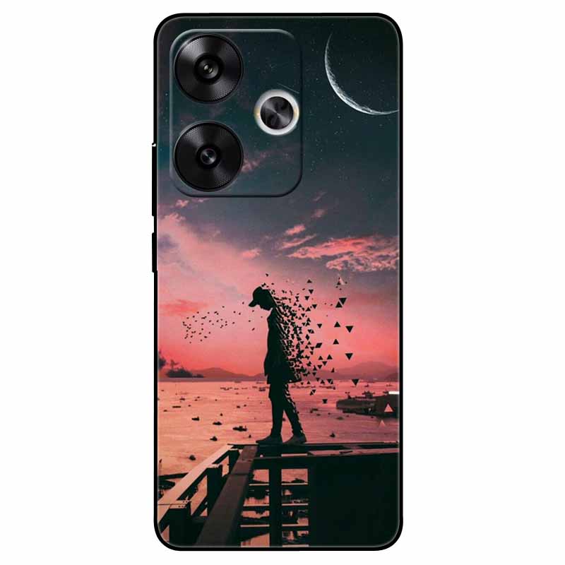 For Xiaomi Poco F6 Cases Soft Silicone Protective Fashion TPU Phone Back Covers For Xiaomi Poco F6 Pro/ Redmi Turbo 3 TPU Cases