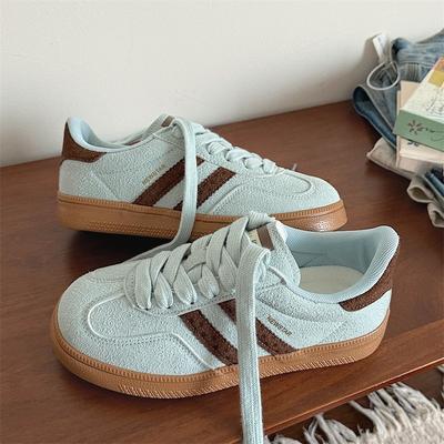 Zapatillas de plataforma de suela gruesa para mujer, Zapatos retro nuevos, Zapatillas deportivas casuales versátiles