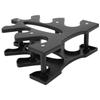 Home Workout Dumbbell Rack Tree Shape Weights Rack 3 Tier Holder Organizer Bracket