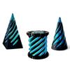 Kids 3D Printed Spiral Cone Fidgeting Toy Impossible Pyramid Passthrough Sculpture Antistress Anxiety Relieving Game Adults Toys