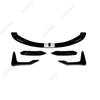 Car Front Bumper Lip Spoiler Splitter Diffuser MP Style For BMW M3 F80 F81 M4 F82 F83 2014-2020 ABS Gloss Black Body kit Tuning