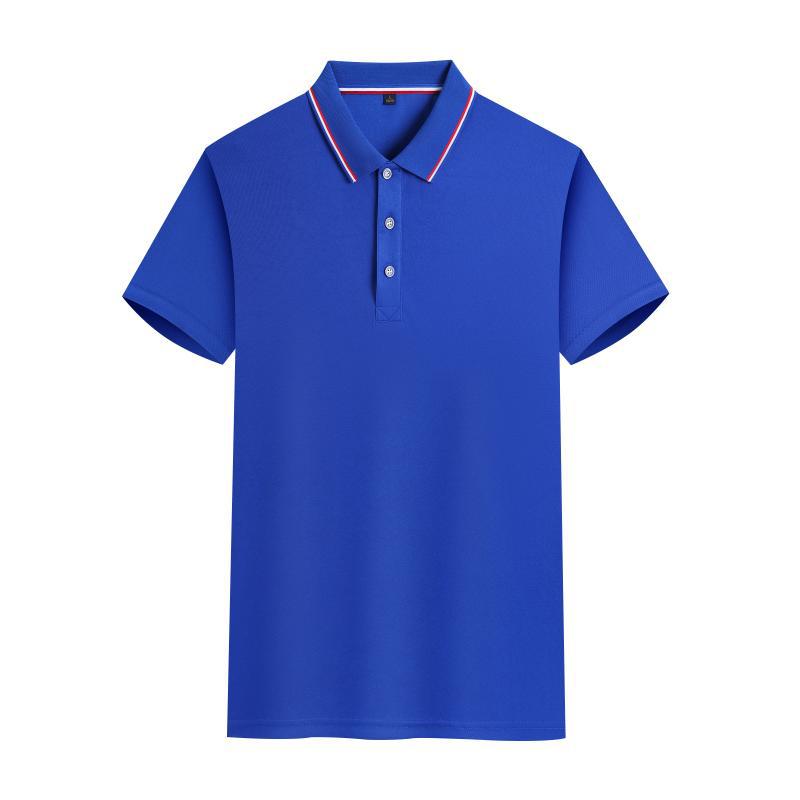 Summer Short Sleeved Polo Shirt Collar Short Sleeves Casual Fashionable Comfortable Solid Color Simple Men's Women's Polo Shirt