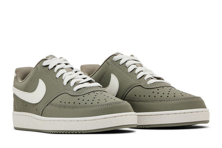 Nike Court Vision Low Premium Light Army Sail Men's Sneakers