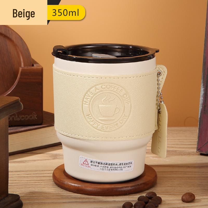 Outdoor Stainless Steel Insulated Coffee Cup - Portable, Creative Design for Home & Travel