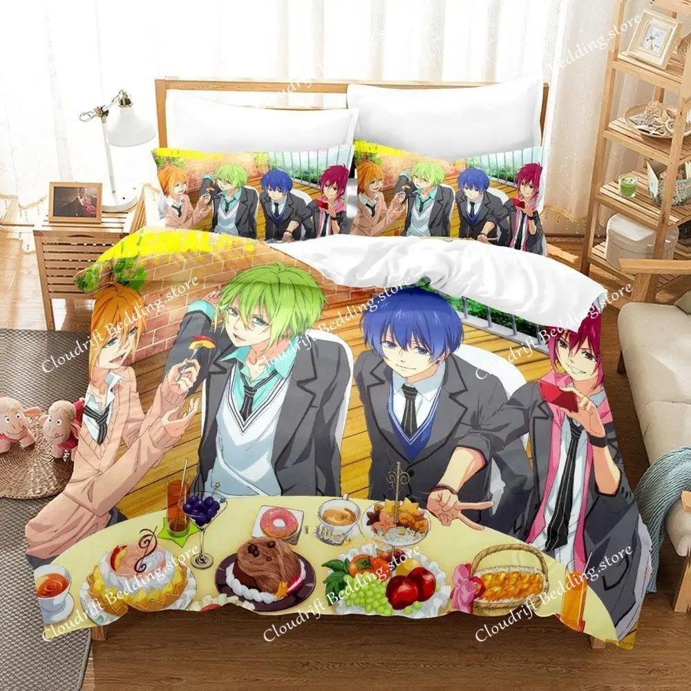 New 3d Print Anime Marginal #4 Bedding Set Boys Girls Twin Queen King Size Duvet Cover Pillowcase Bed Boys Adult Home Textile