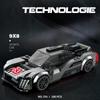 Set de construcție model mașină de curse de viteză 9X8 Supercar Set blocuri de construcție Vehicul de colecție Jucării set 280 buc