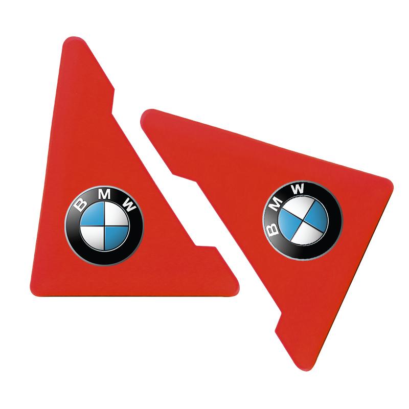 NEOW3 S85D-642 Car Exterior Decoration Door Corner Cover Anti-collision Sticker For BMW M X1 X3 X5 X6 E90 E70 F30 E87 E60 E36