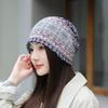 Printed Pullover Hat, Women's Pullover Hat, Double-layer Thin Confinement Hat, Bald Hat, Windproof Cycling Hat, Nightcap, Scarf Cover.