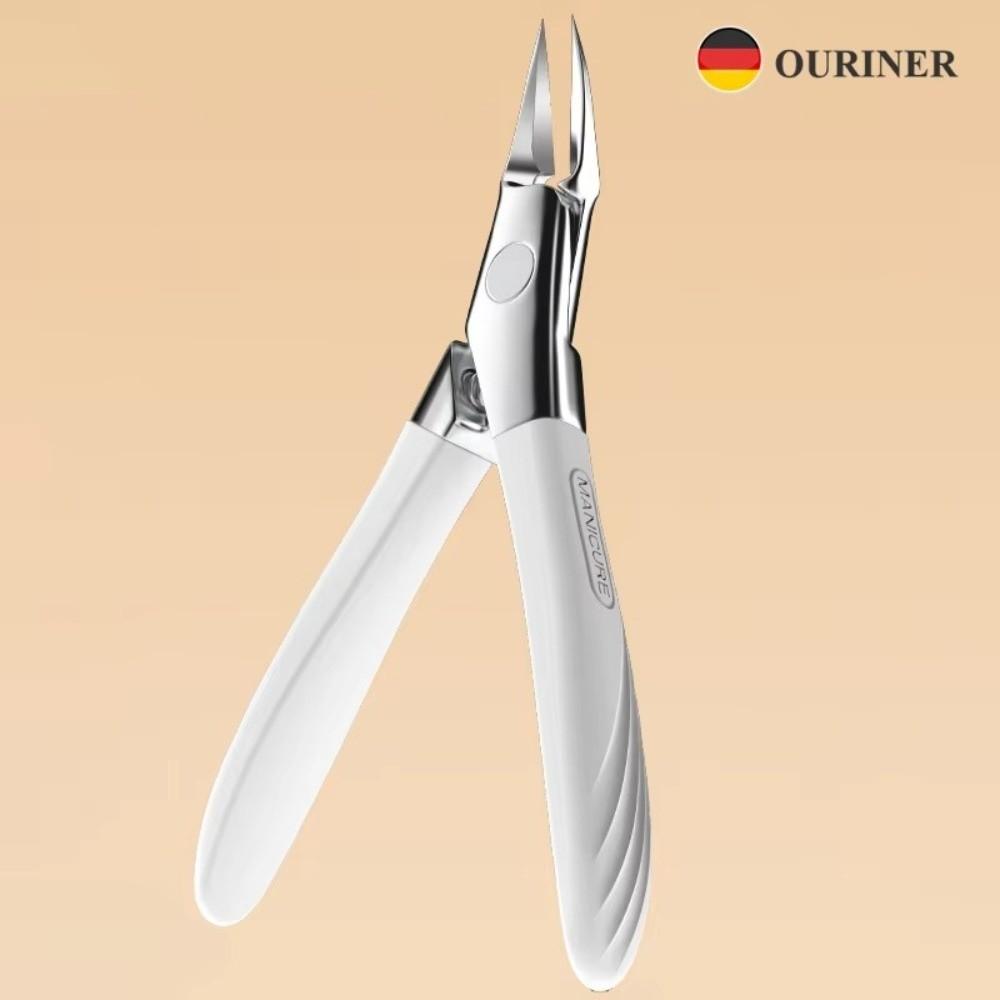 New Large Jaw Toenail Clippers Anti-Splash Thick Nails Ingrown Nails Trimmer Stainless Steel Slanted Design Nail Clippers