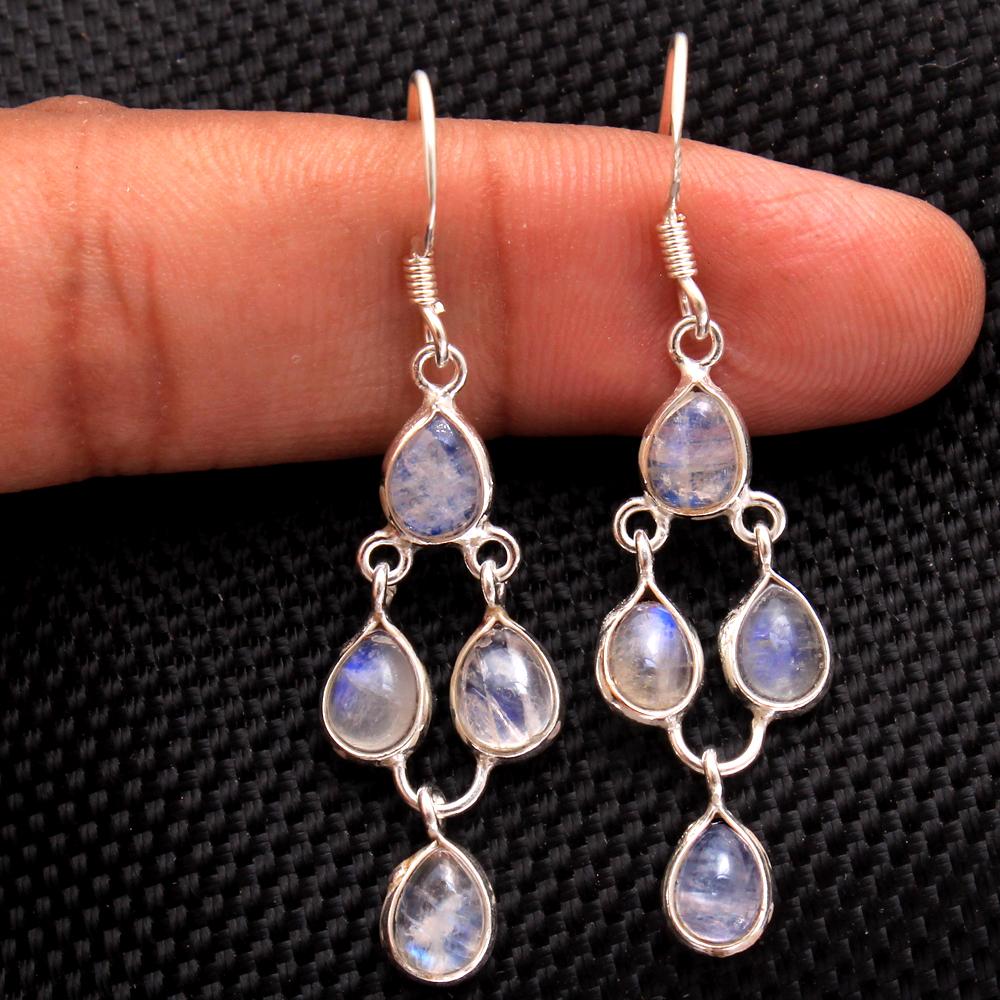 

Аметист Серебро Женская Серьга, Серебряные Украшения, 925 Стерлинговое Серебро Ручной Работы, Подарки Для Нее, Серьга-подвеска белый