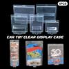5Pcs Car Toy Transparent Display Case Protective Shell Boulevard Team Transport Model Card Board Collect Boys Gift