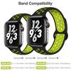 New Breathable Silicone Sports Band for Apple Watch 5 4 3 2 1 42MM 38MM Rubber Strap Bracelet  Bands for Iwatch 5 4 3 40mm 44mm