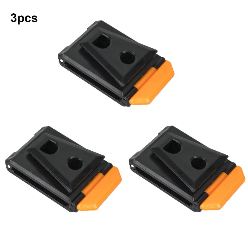 Stojan na svinovací metr Zesílená spona na opasek Pevná plastová přenosná rukojeť nástroje Klip Odolné přezky na tašku Organizér ručního elektrického nářadí