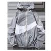 Men's Lightweight Summer Patchwork Hooded Jacket - Breathable, Casual, Color Block, Sun Protection, Ideal for Fishing