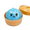 Mini Dumpling Squishies Dumpling Mystery Box Soft Squeeze Sensory Toy for Stress Relief Glitter Random Colors Stretchy Desk Toy