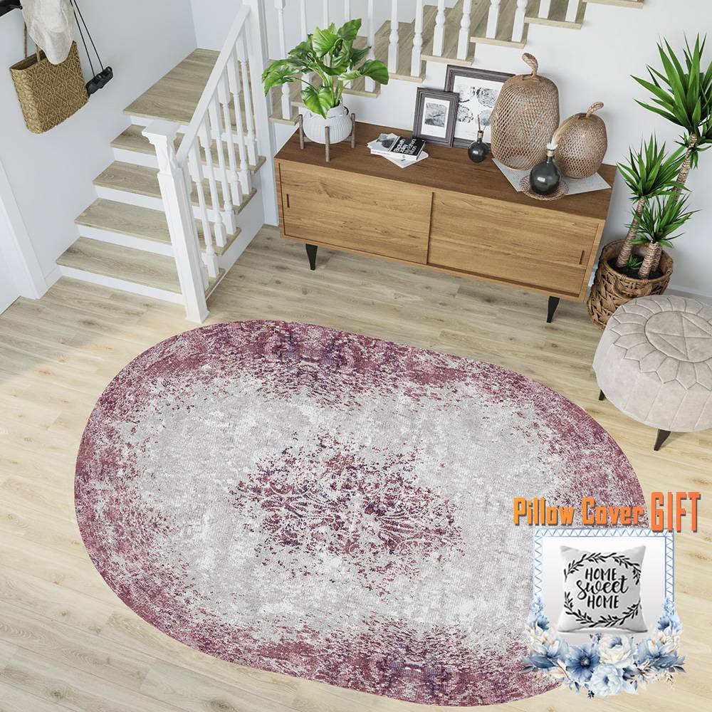 

Mosimoso Home RC1743 Ковер с кожаной подошвой и цифровой печатью