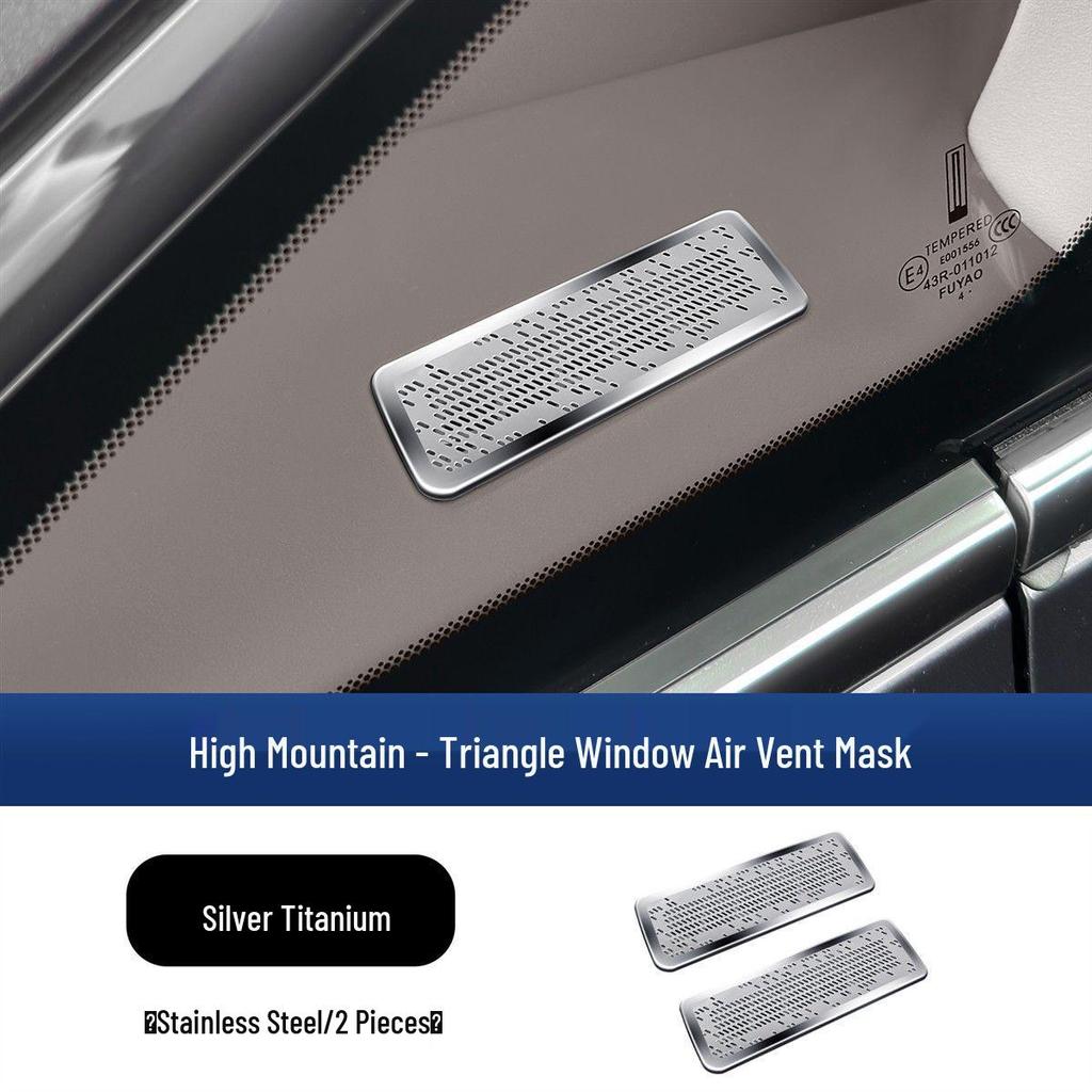 WEY Gaoshan 7/8/9 Front Window Air Vent Dashboard Trim Protector