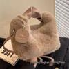 High-Grade Plush Versatile Handbag 2025 - New Style Crossbody Single Shoulder Fur Fashion Bag