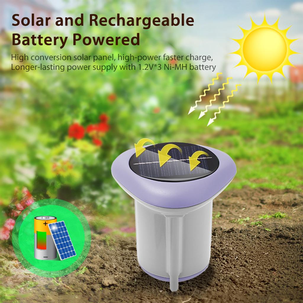 Smart Solar Soil Sensor Temperature Humidity Sensor Soil Quality Testing Zigbee 3.0 work with
