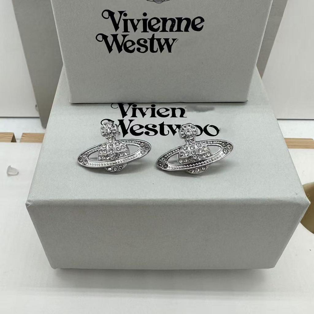 Westwood Saturn Choker Necklace: High Version, Medium Size, Women's 10MM Beads, Logo Clasp.