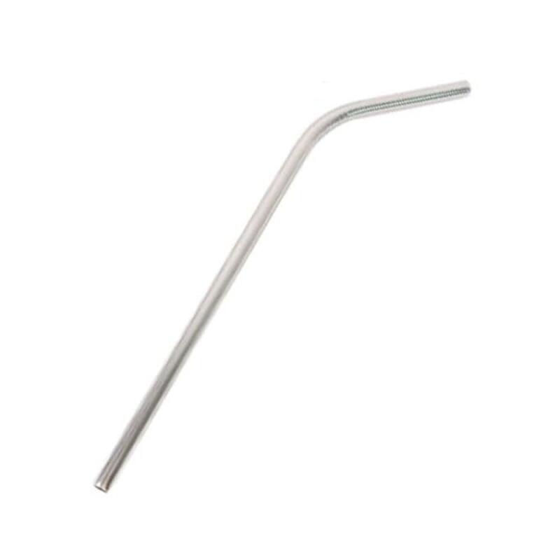 Stainless steel straw cleaning brush kitchen straw curved brush