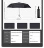 Car Folding Umbrella Portable Automatic Sunshade Auto Accessories For Benz AMG W204 W205 W203 W211 W212 W213 W201 W210 Stickers QT1