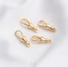 14K Gold-Filled Color-Preserving Oval Spring Clasp for DIY Pearl Chains