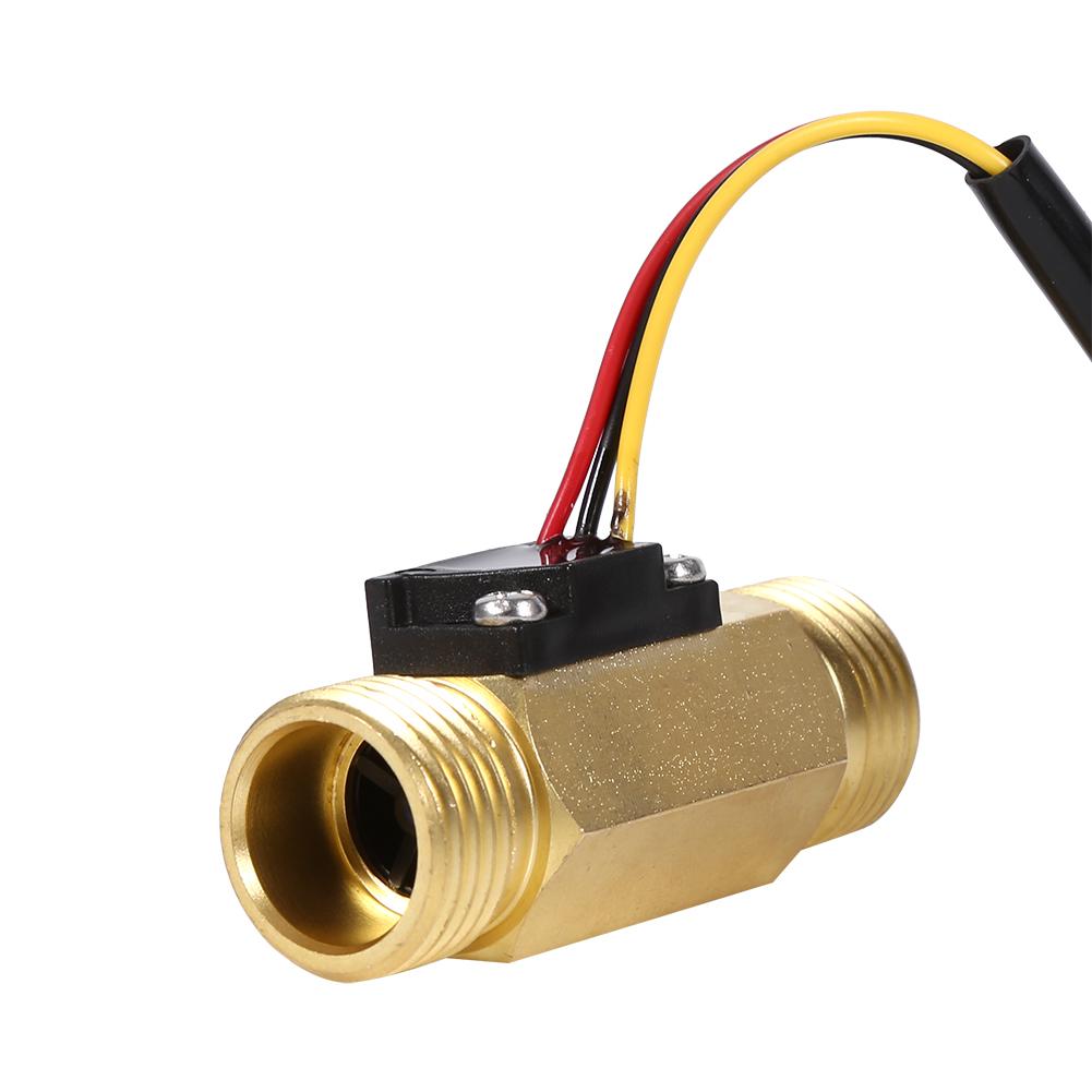 1pcs New G1Celsius2 Copper Water       Sensor Meter 1-30LCelsiusmin for Water Heater Dispenser   Purifier Vending Machine Coffee Machine