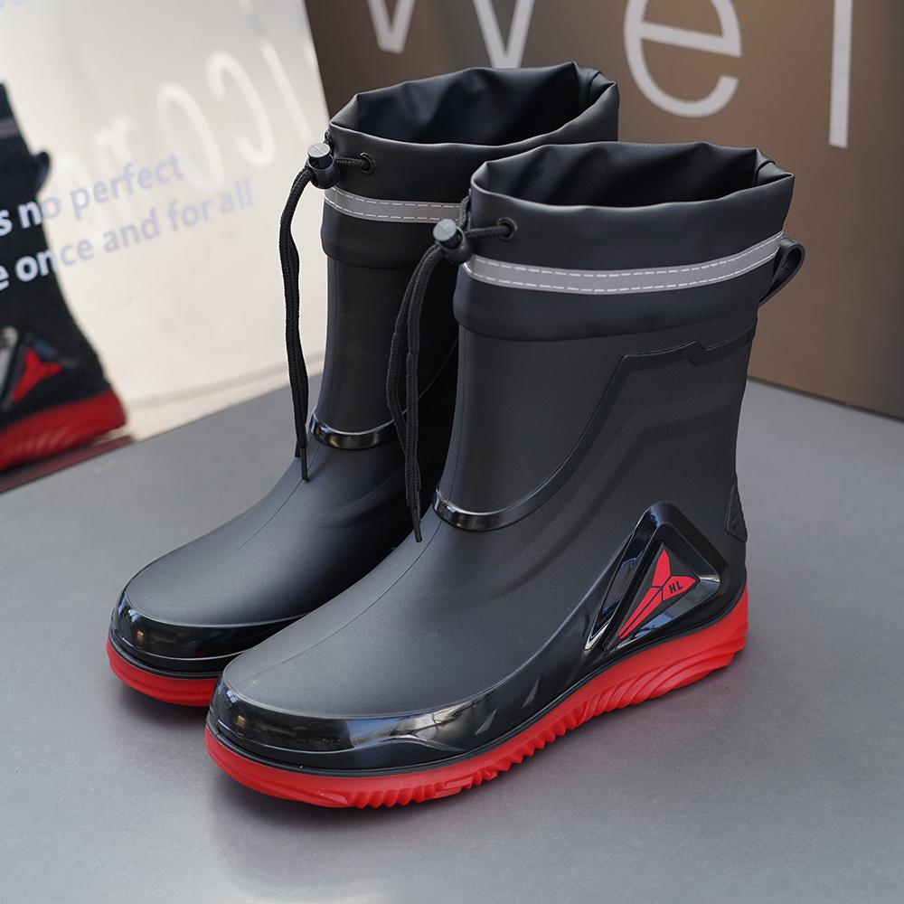 Men`S New Short Tube Water Boots