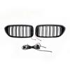 Doppelsteg Frontniere Passend für BMW 5er G30 G31 2017-2020 Mit LED
