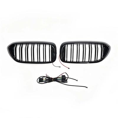 Doppelsteg Frontniere Passend für BMW 5er G30 G31 2017-2020 Mit LED