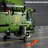 Non-Toxic 1800Pcs Helicopter Building Blocks Toy Assembly Puzzle Bricks Vehicle Model Creative Desktop Decoration Gifts