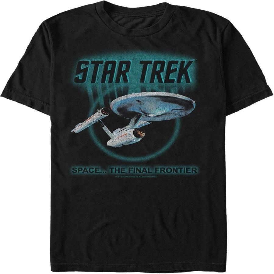 Мужская футболка Fifth Sun Звездный путь: Оригинальный сериал Космос Последний рубеж S