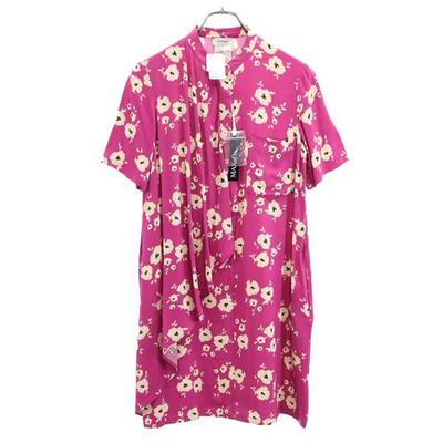 MAX&CO Blumenmuster Ganzkörpermuster Kurzarm Einteiler 36 Halbknopf Damen Gebraucht