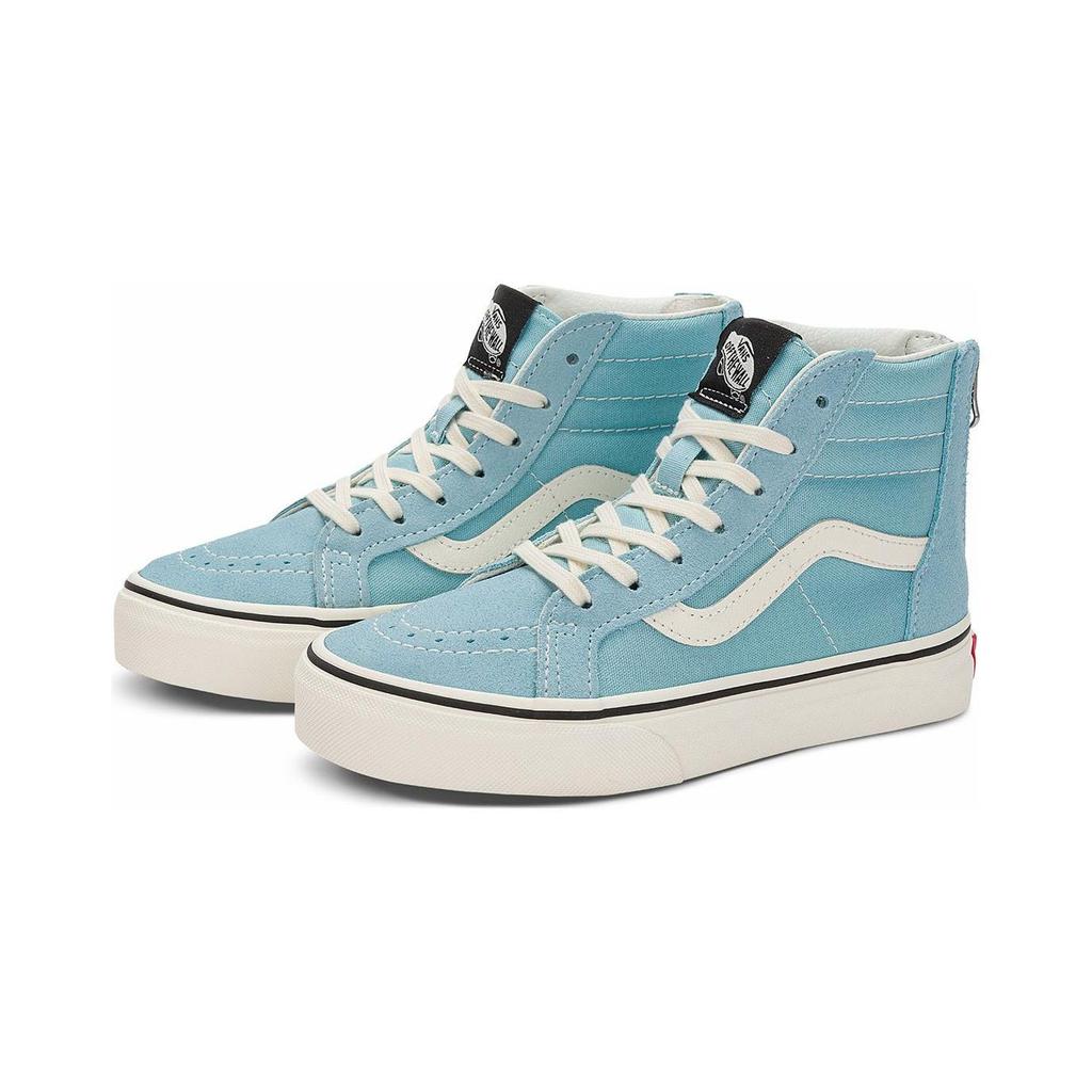 Vans Sk8 Comfortable High-Top Kids Skate Shoes Light Blue Kids Sneaker VN0005VSBZ3