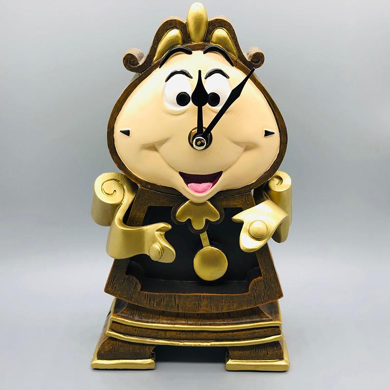 Beauty And The Beast Cogsworth Mr Clock 24Cm Action Figure Figurine Collection Decoration Toys Pvc Model Christmas Gifts