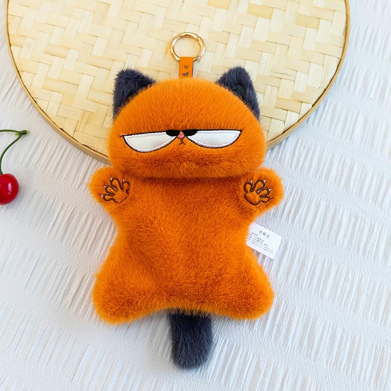 Cute Little Wolf Plush Pendant & Hand Warmer Toy