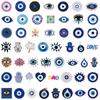 10/30/50pcs Cool Turkish Evil Eye Stickers Cartoon Graffiti Decal Toy DIY Skateboard Phone Notebook Aesthetic Waterproof Sticker