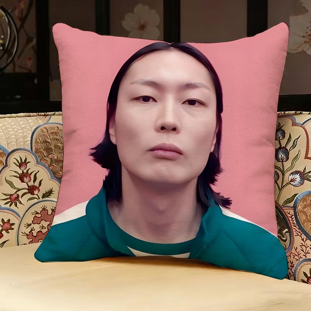 Roh J-Jae-won Actor Pillow Case Pillowcase, Double-sided Printed, Sofa Cushion, Bedroom Headboard Pillow