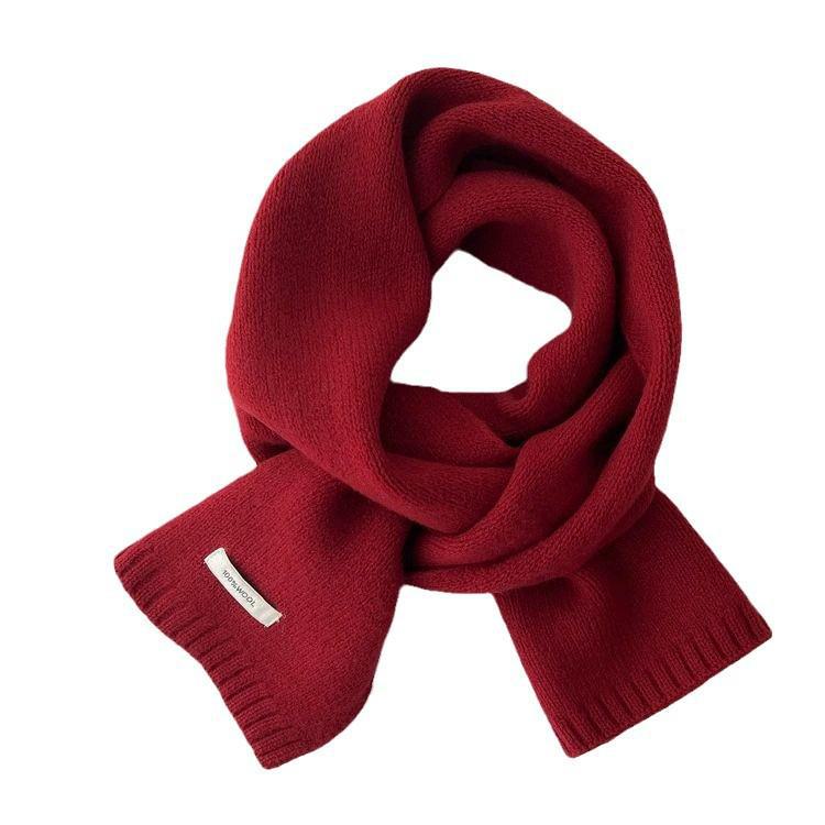 Kinder Strickwollschal - Vielseitige Wintermode für Jungen und Mädchen, Winddichter und Halswärmender Stil