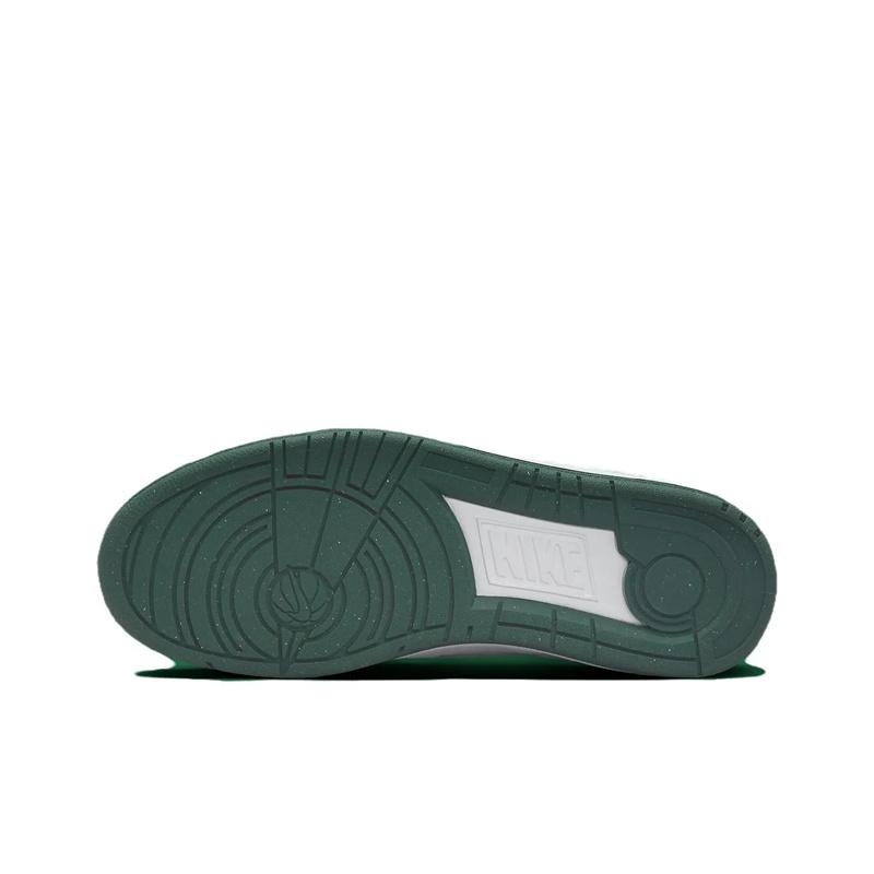 Nike Full Force Pelle Sintetica Basso Confortevole Versatile Moda Basso Bambini Scarpe Casual Bambini Scarpe Casual Bianco Verde HE1739-100