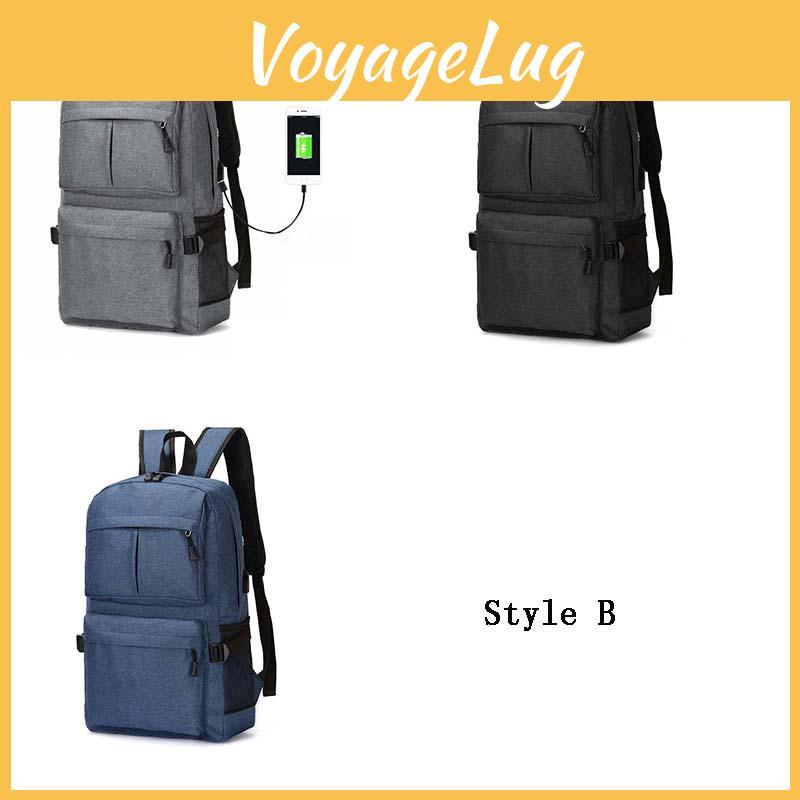 Luxurious Anti-theft Mens Womens Usb Charging Backpack With Ergonomic Design And Large Capacity