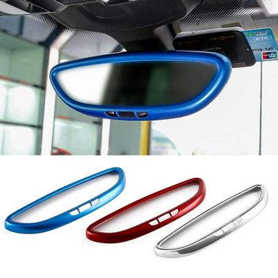 Car-Styling Rearview Mirror Decorative Cover Frame For Porsche Cayenne Macan Panamera Accessories Modified Interior 3D Stickers