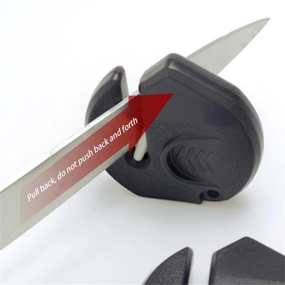 Portable Mini Kitchen Knife Sharpener Tools Accessories Camping Outdoor Kitchen Keramische Messenslijper Professionele