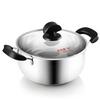 COOKER KING Suppentopf aus 304 Edelstahl mit Deckel