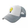 Bulb Light Illustration Gift Idea Baseball Cap Golf Wear Snapback Cap Tactical Cap Womens Hats  Unisexs